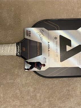 JOOLA Essential Pickleball Paddle in Black with White Grip